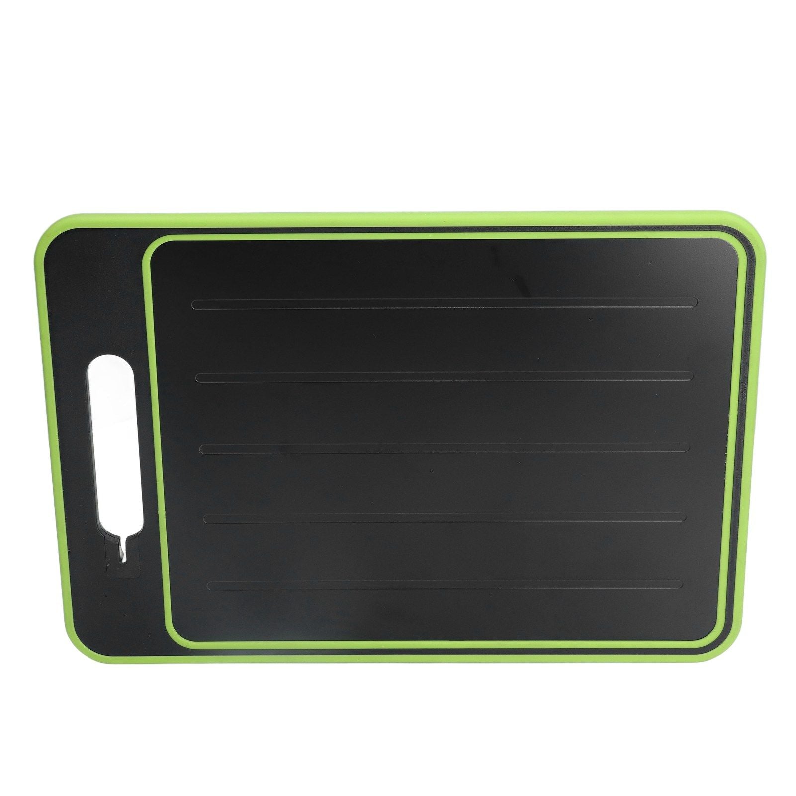 Multifunctional Cutting Board Rapid Thawing Aluminum Alloy Spray Paint Dual Sided Grinding Chopping Board with Knife Sharpener