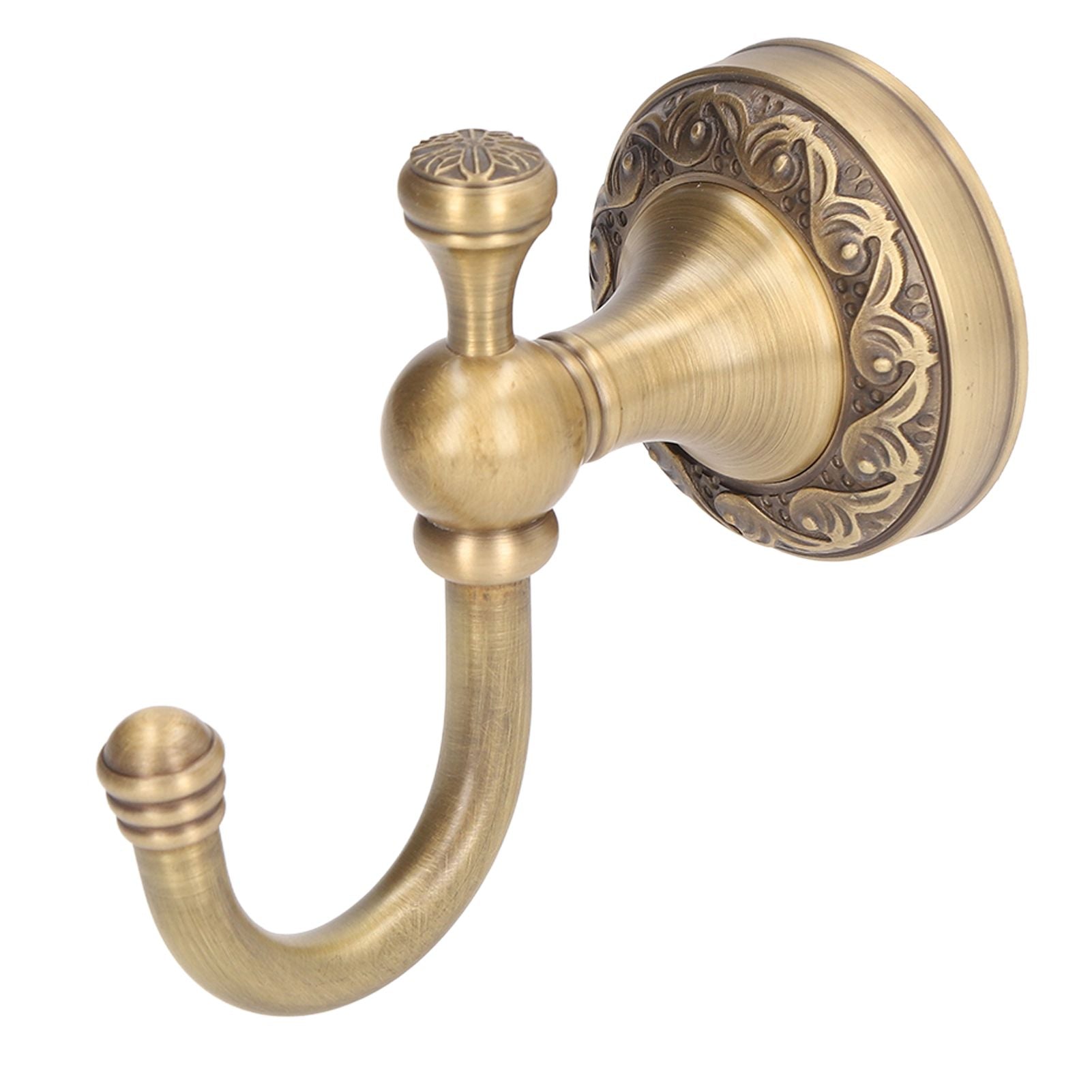 Robe Hook Copper Stainless Steel Antique Style Easy Installation Wall Mounted Coat Hook for Bathroom Bedroom