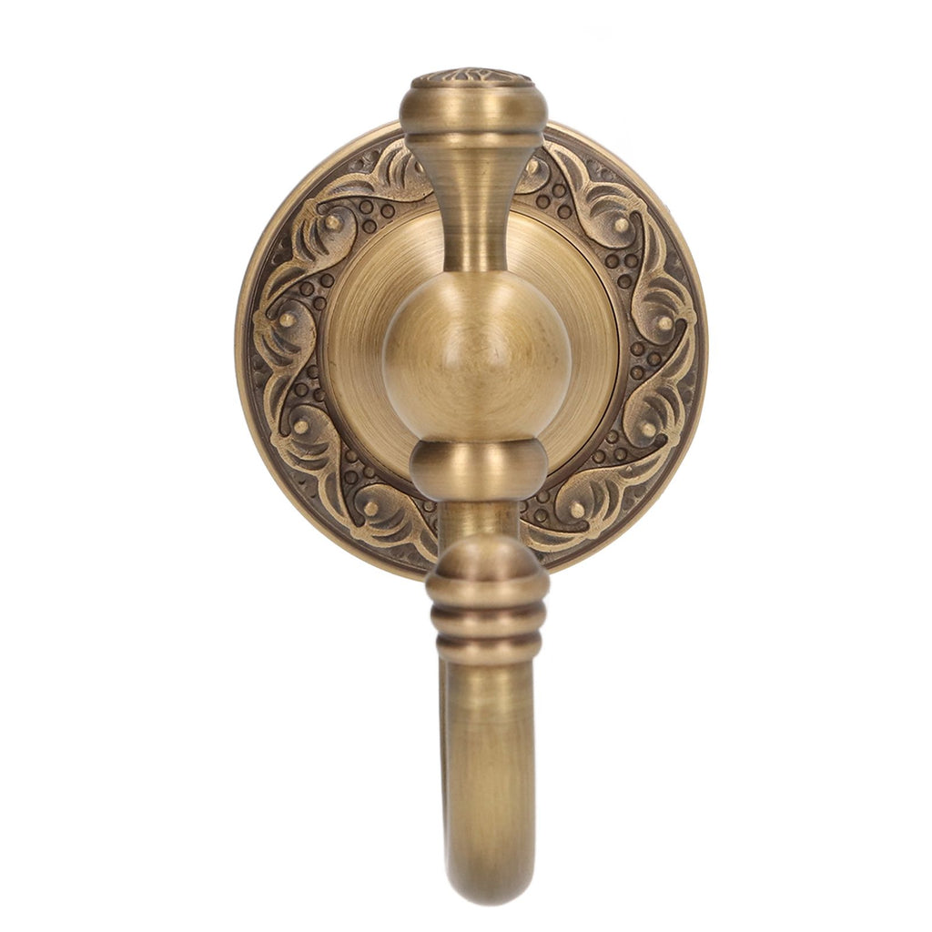 Robe Hook Copper Stainless Steel Antique Style Easy Installation Wall Mounted Coat Hook for Bathroom Bedroom
