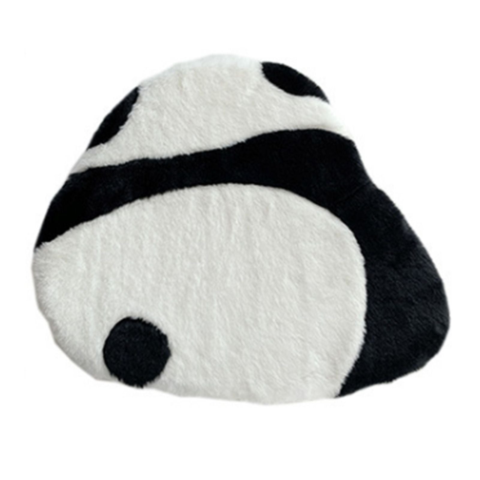 Cute Panda Chair Cushion Comfortable Hand Feel Non Slip Lovely Seating Cushion for Office Bedroom 47x41cm/18.5x16.1in