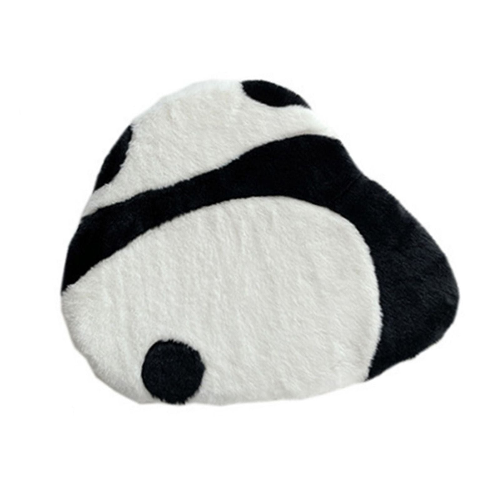 Cute Panda Chair Cushion Comfortable Hand Feel Non Slip Lovely Seating Cushion for Office Bedroom 47x41cm/18.5x16.1in