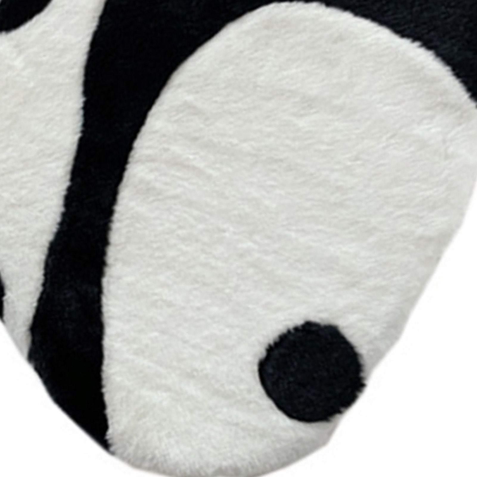 Cute Panda Chair Cushion Comfortable Hand Feel Non Slip Lovely Seating Cushion for Office Bedroom 47x41cm/18.5x16.1in
