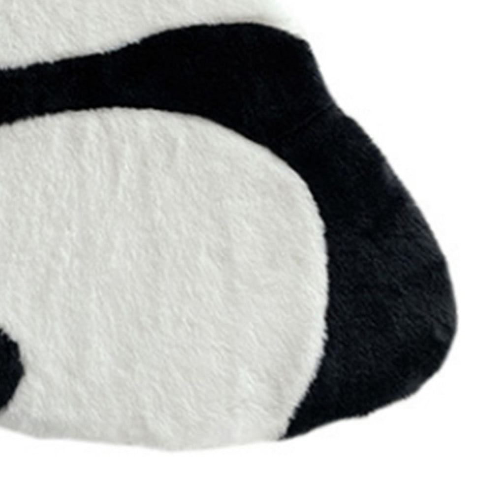 Cute Panda Chair Cushion Comfortable Hand Feel Non Slip Lovely Seating Cushion for Office Bedroom 47x41cm/18.5x16.1in