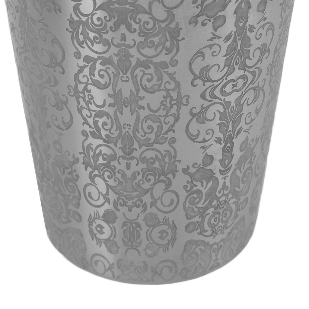 Stainless Steel Cocktail Shaker Engraved Martini Shaker Silver Japanese American Boston Bar Mixer Bottomless