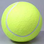 24cm Giant Tennis Ball Pet Chew Toy Inflatable Tennis Ball Signature Pet Toy