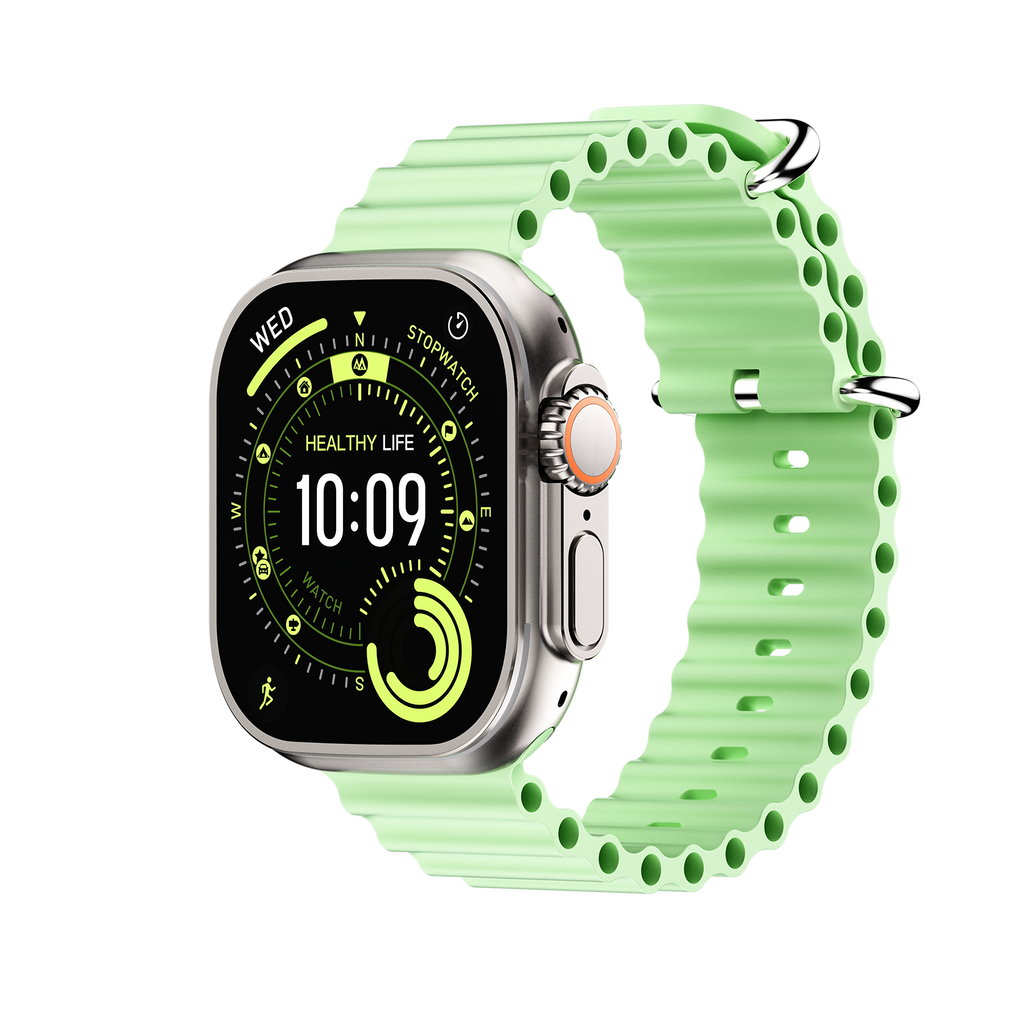 DT Ultra5pro Smart Watch, Full Touch Fitness Watch for Men Women，green