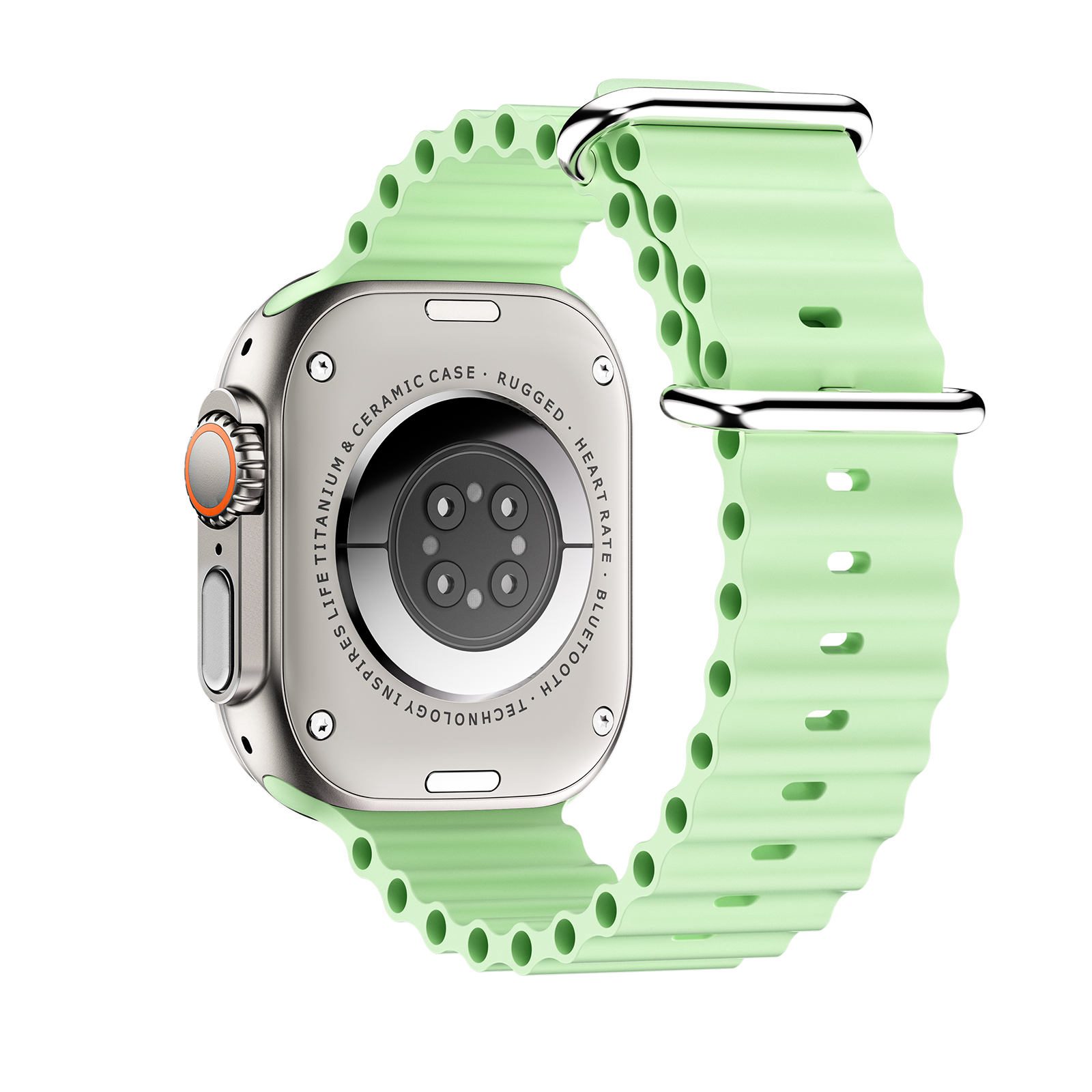 DT Ultra5pro Smart Watch, Full Touch Fitness Watch for Men Women，green