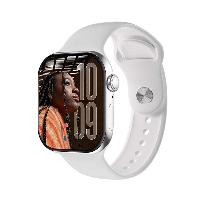 Watch 11 Pro Mini AI Smart Watch，silver