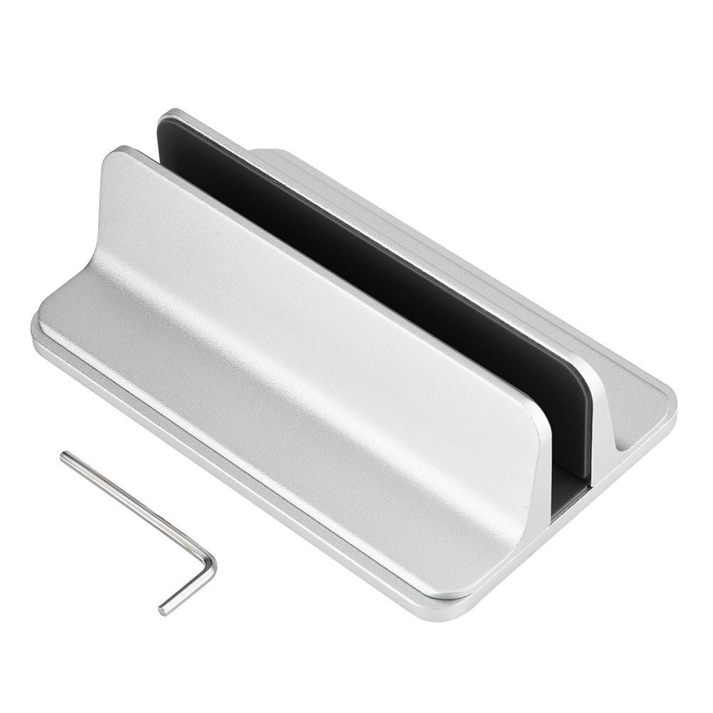 Adjustable Aluminum Vertical Laptop Stand NoteBooks Holder