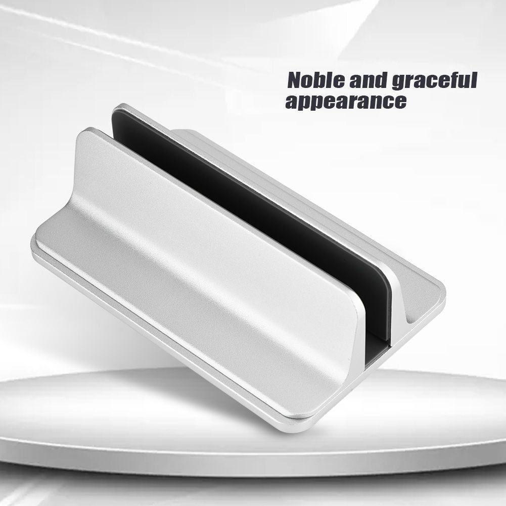 Adjustable Aluminum Vertical Laptop Stand NoteBooks Holder