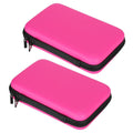 2Pcs Portable Storage Bag Carry Case EVA Protective Hard Bag for