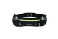 Hydration Running Belt with 2 Water Bottles and Phone Pouch for Marathon Hiking - Green