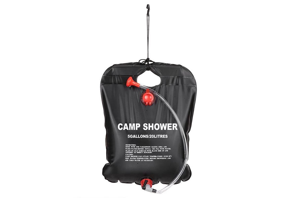 20L Camp Shower Bag Portable Solar Shower Bag Outdoor Shower Bag