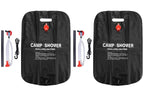 20L Camp Shower Bag Portable Solar Shower Bag Outdoor Shower Bag