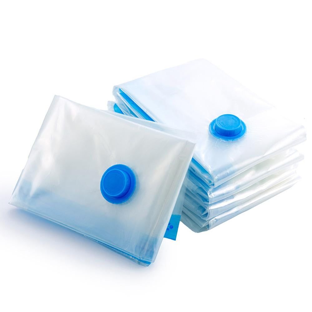 8 Pack Vacuum Storage Bags Space Saver Bags for Clothes Blankets with Valve - S
