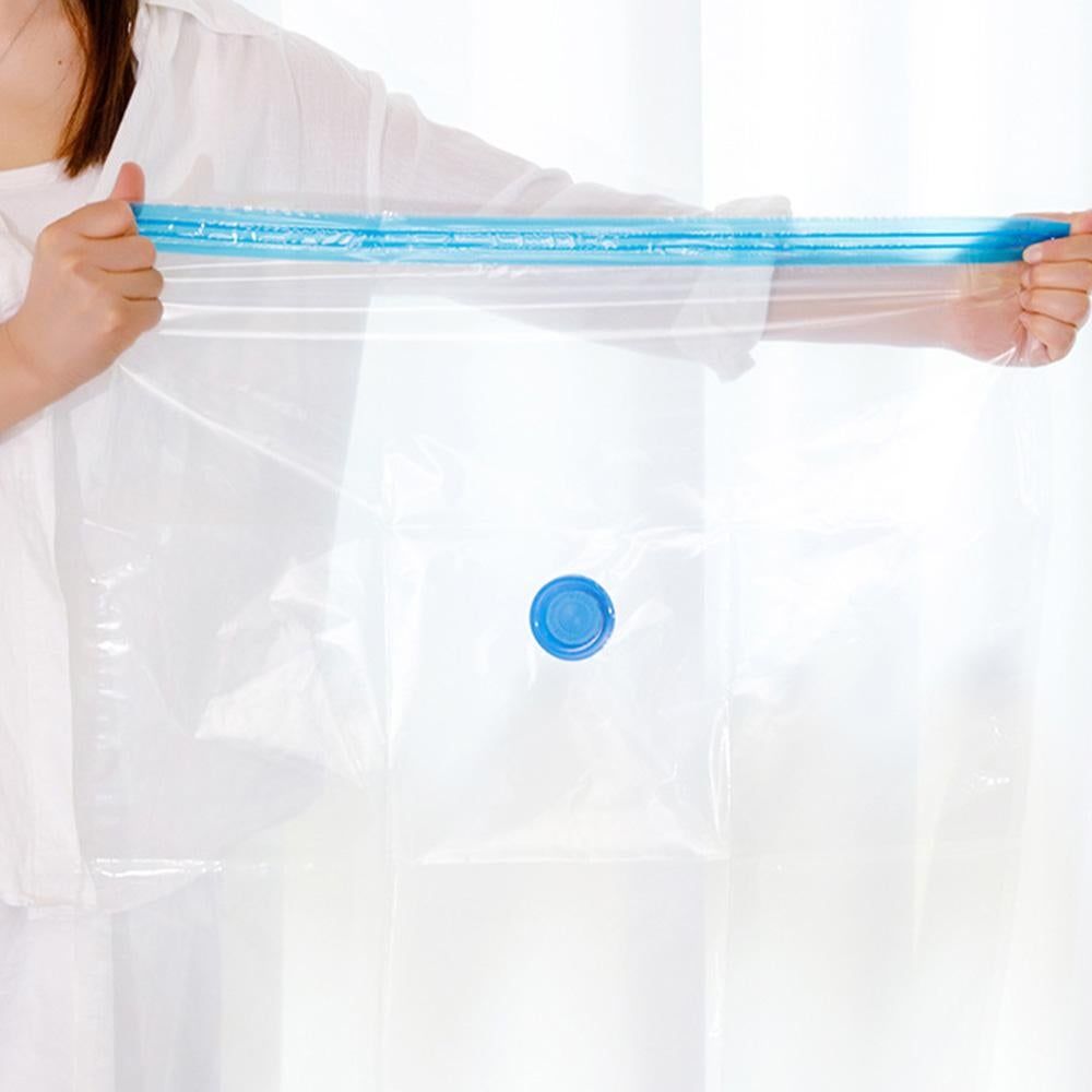 8 Pack Vacuum Storage Bags Space Saver Bags for Clothes Blankets with Valve - S