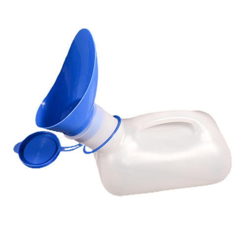 1000ml Adult Urinal with Lid and Portable Urine Bottle for Travel Camping and Car Use
