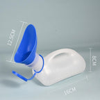 1000ml Adult Urinal with Lid and Portable Urine Bottle for Travel Camping and Car Use