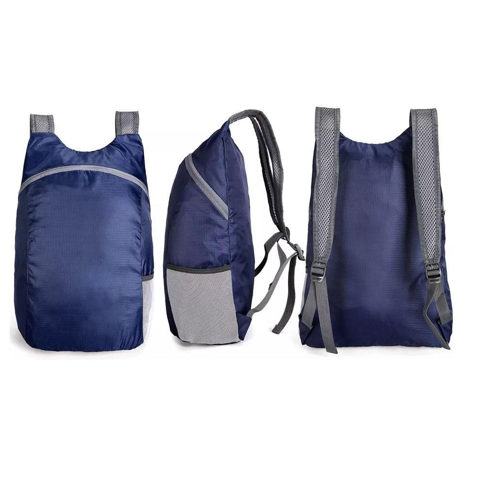 Ultralight Foldable Waterproof Backpack Camping Backpack Wear-resistant for Outdoor Activities Hiking Daypack,Packable Backpack for Travel -Lake Blue