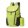 Sports Backpack Foldable Water Resistant Lightweight Bag for Camping Hiking Travel-Green