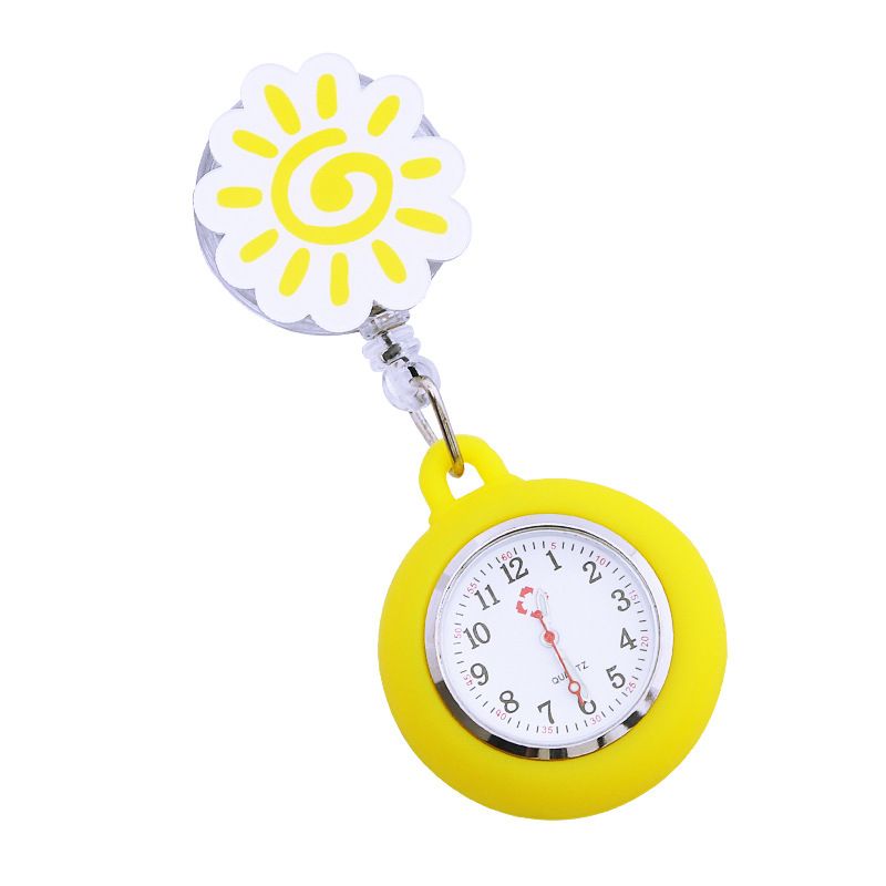 Shengyi Luminous Nurse Watch Retractable Clip Waterproof Scaling Table 135