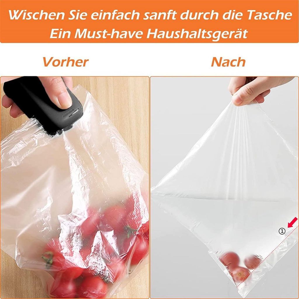 Portable Mini Bags Sealers Mini Heat Sealer Hot Seal Machine Plastic Material for Chip Bags Plastic Bags Snack Bags Plastic