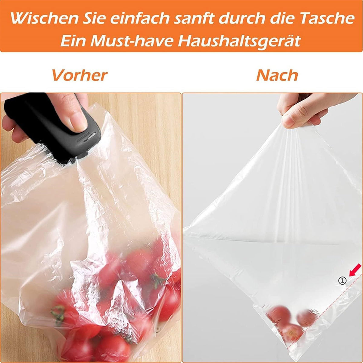 Portable Mini Bags Sealers Mini Heat Sealer Hot Seal Machine Plastic Material for Chip Bags Plastic Bags Snack Bags Plastic