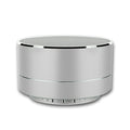 Bluetooth Speakers Portable Wireless Speaker Music Stereo Handsfree Rechargeable (Silver)