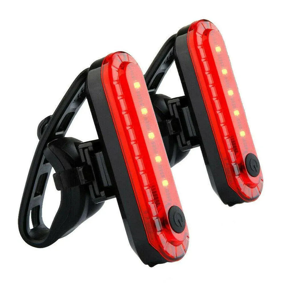 2X Ultra Bright Usb Rechargeable Bicycle Taillight 4Modes Usb Rear Bike Led Lamp