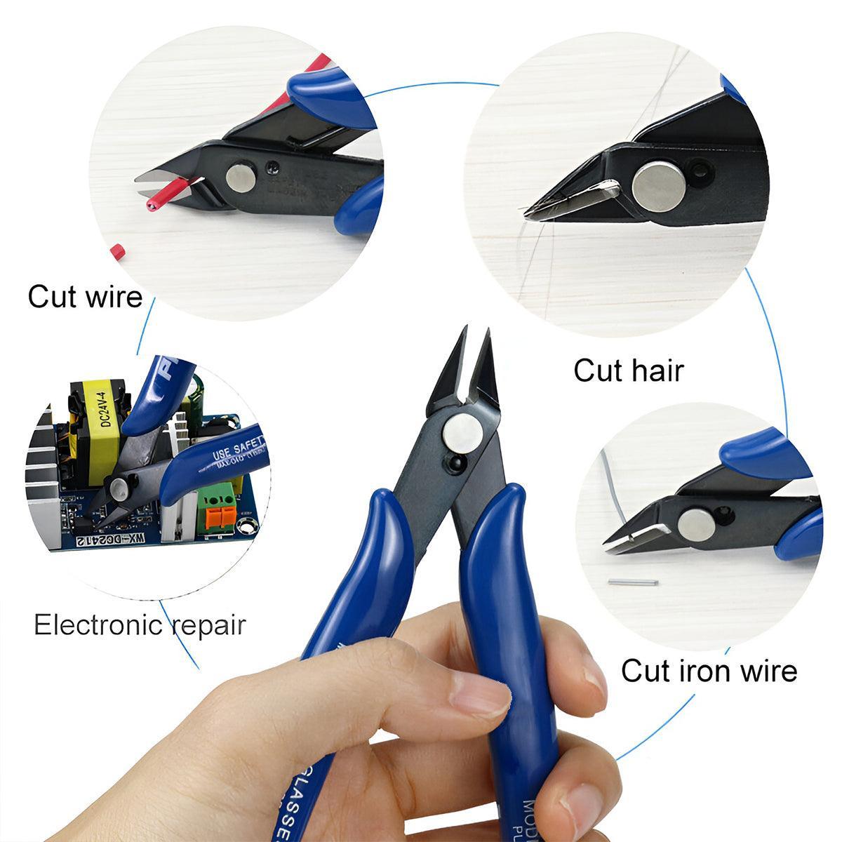 Model 170 Flush Wire Side Shears Cutters Pliers Rba Rda Tool