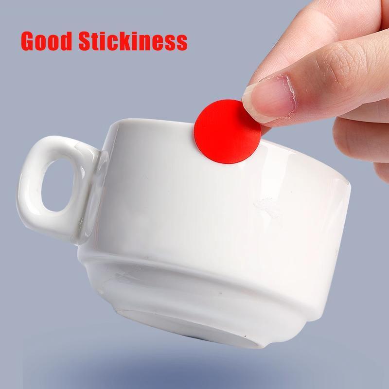 8/13/25/50mm Colour Sticker Dots Adhesive Round Labels Circular Scrapbooking Green - 25mm 40 Dots - 1 Sheet