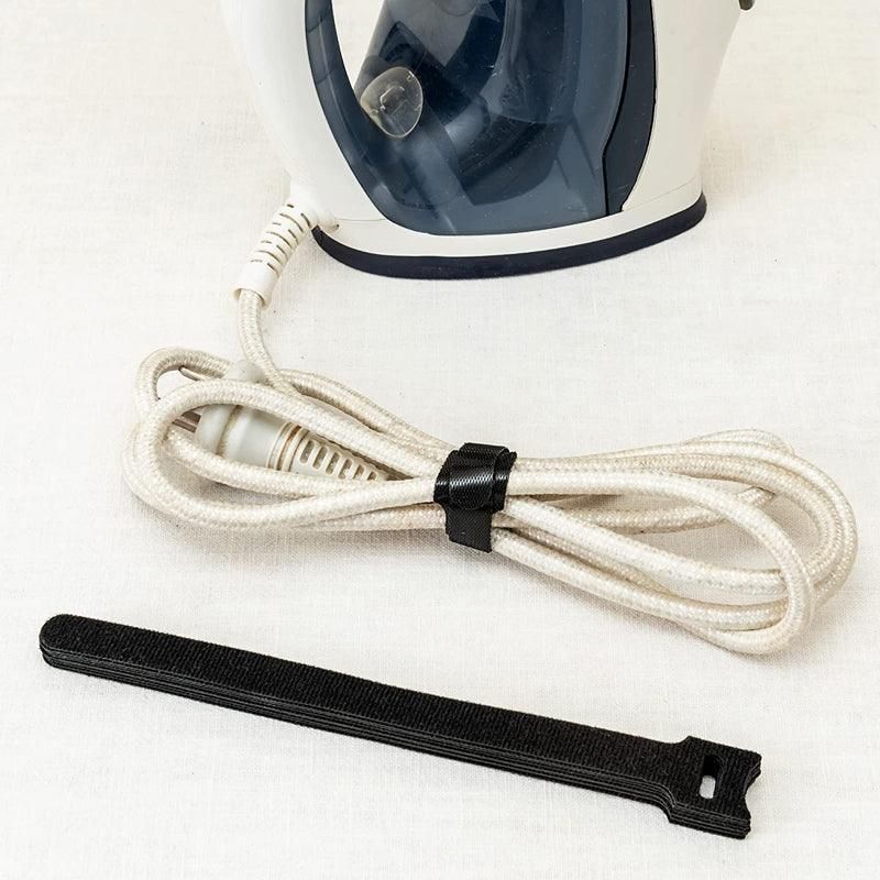 10/20/50PCS Reusable Hook and Loop Cable Ties Nylon Wire Cord Strap Organizer - 250 mm* 20 PCS