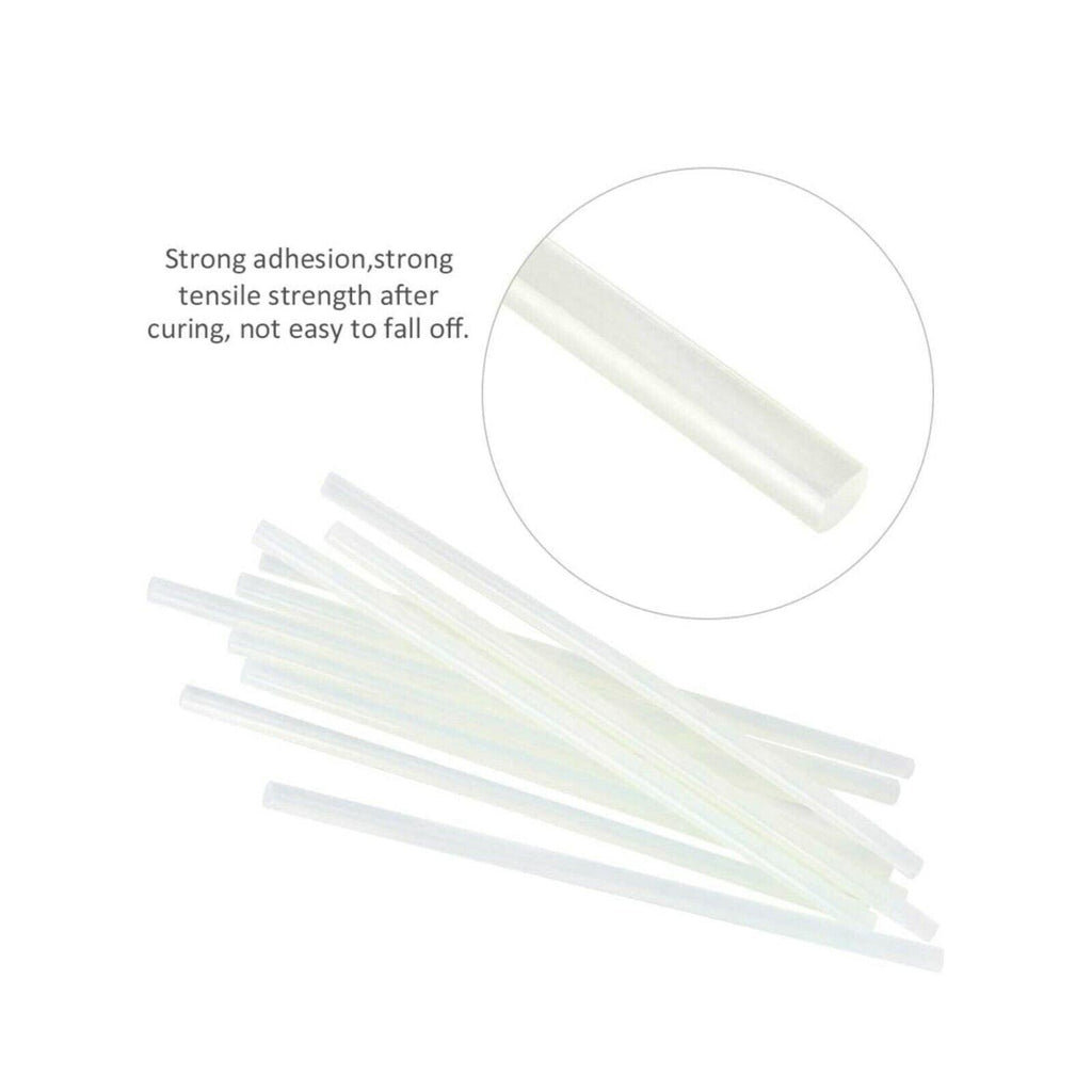 Clear Hot Melt Glue Sticks Adhesive Craft Stick for DIY Glue Tool 7mm 11mm - 7mm x 100mm 50pcs