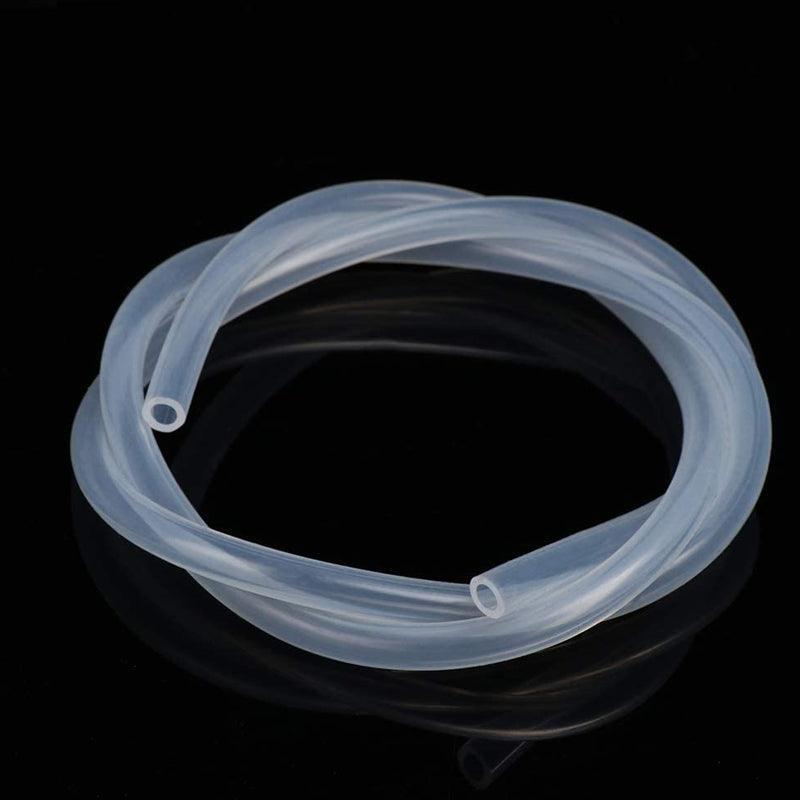Food Grade Transparent Silicone Rubber Tube Hose Pipe Clear Beer Milk Soft 1M - 10*14mm