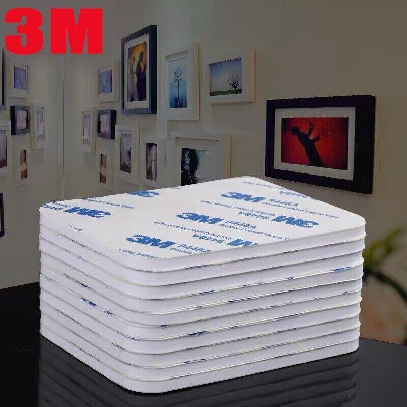 Round 30 x 3mm 3M Double Sided Foam Sticker Tape Side Wall Car Self Adhesive Pads - 4pcs