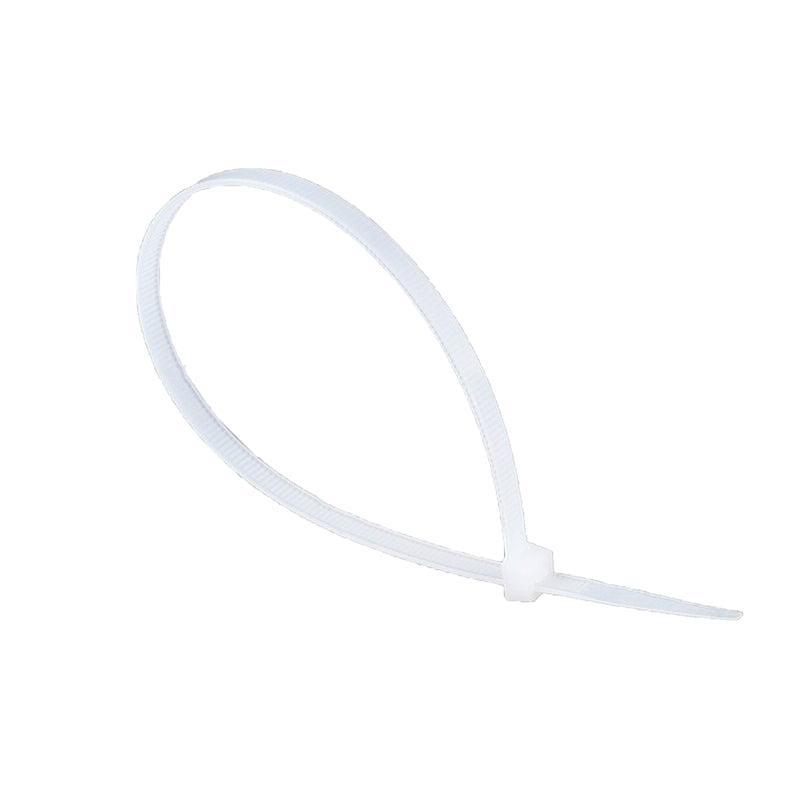 250-1000X Cable Ties Zip Ties Nylon Uv Stabilised Bulk White Clear Cable Tie - 4*150mm 500 PCS