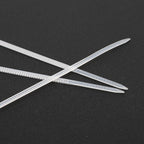 250-1000X Cable Ties Zip Ties Nylon Uv Stabilised Bulk White Clear Cable Tie - 4*150mm 500 PCS