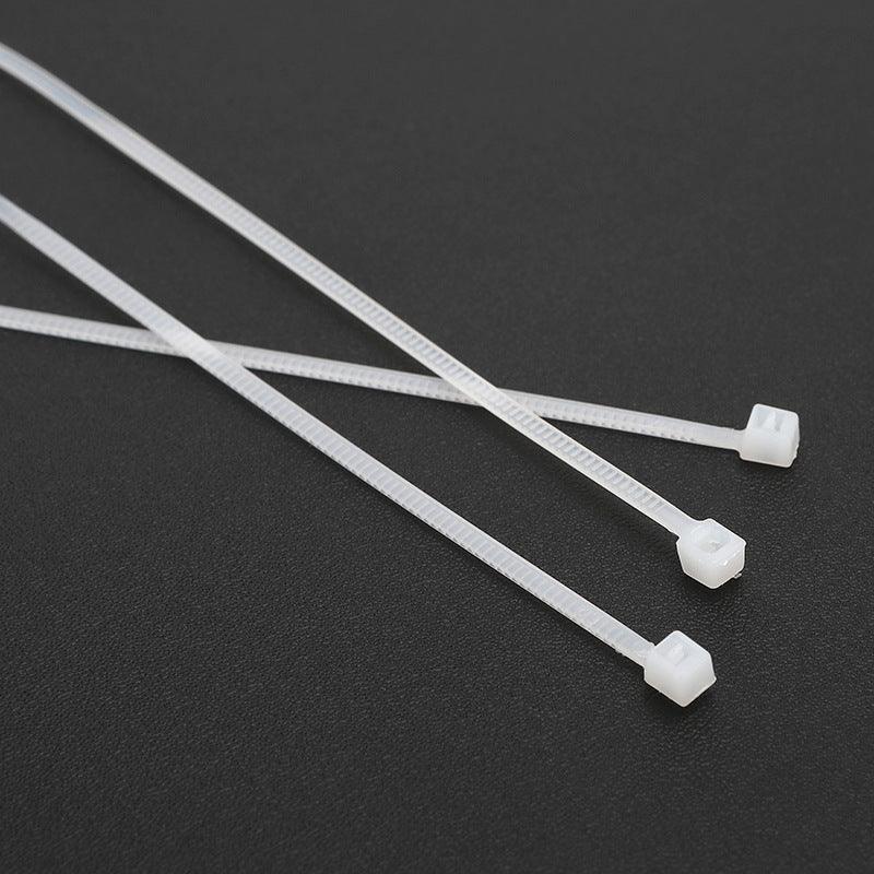 250-1000X Cable Ties Zip Ties Nylon Uv Stabilised Bulk White Clear Cable Tie - 4*150mm 500 PCS