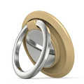 Iring Phone Ring Finger Holder Stand Car Mount Hook For Iphone Ipad Mobile Grip - A3- Gold