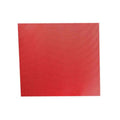 100Pcs Aluminium Foil Chocolate Wrappers 20cm Squares - Red/Embossed