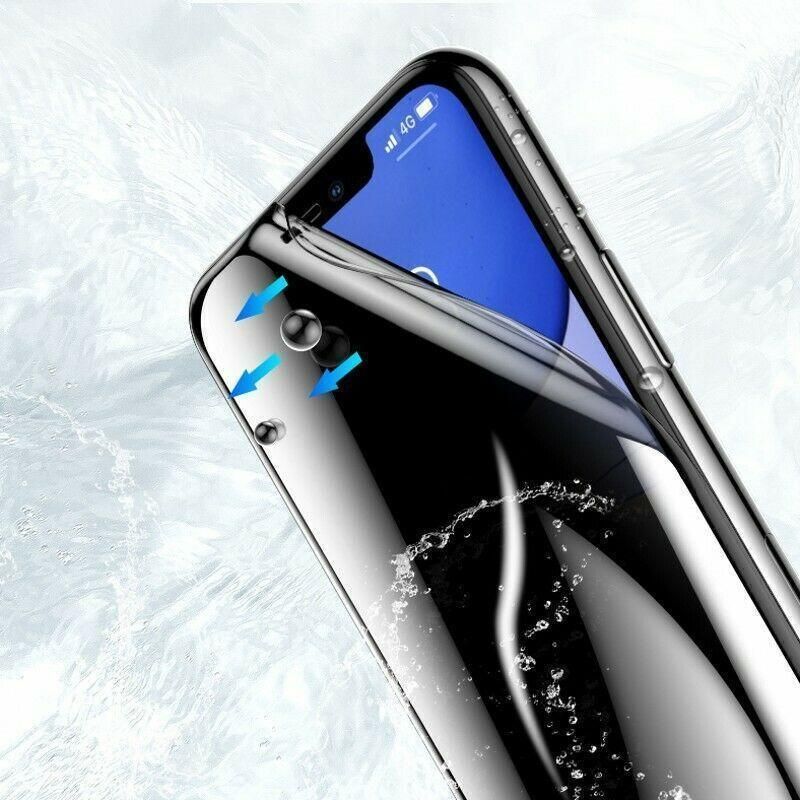 Clear Film iPhone 13 12 11 Pro Xs Max Plus Hydrogel Film Screen Protector - For iPhone 11 Pro Max