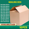 3-Layer Mailing Box Carton Small Medium Large Cardboard Parcel Boxes - Carton - 130x78x87mm