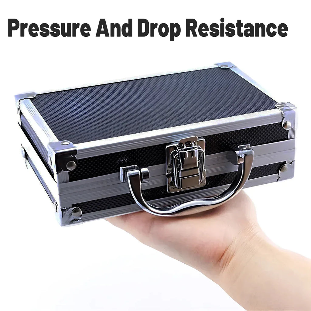 Aluminium Alloy Storage Box for Toys Models and Accessories Portable Organiser Case