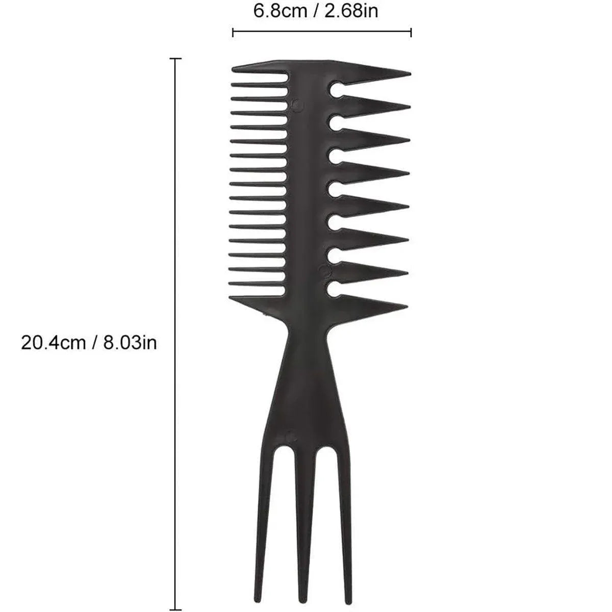 3 in 1 Hair Comb Styling Tool for Salon and Home Use Professional Quality