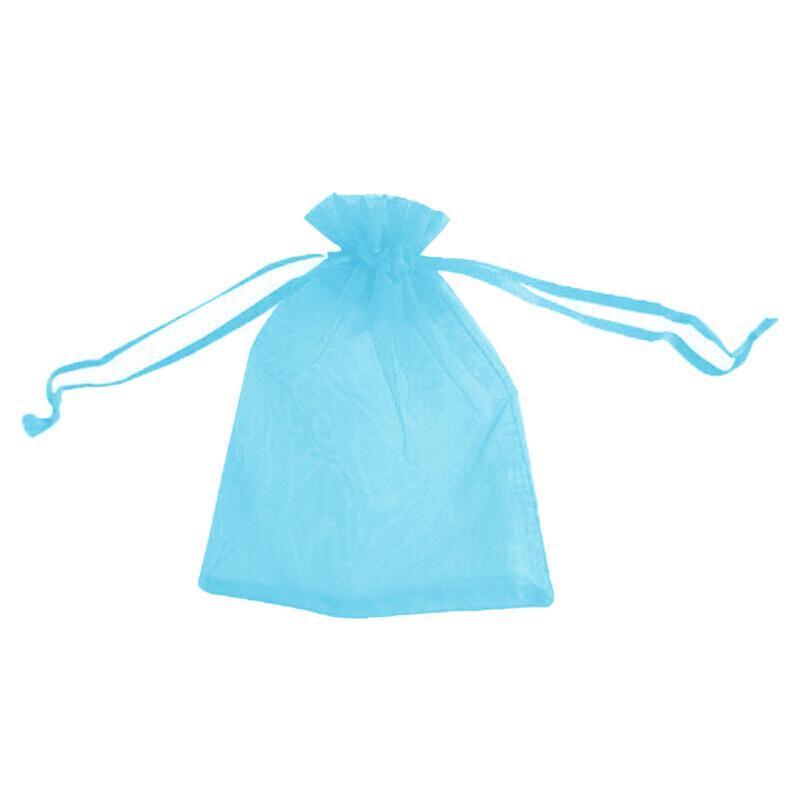 Organza Bag Sheer Bags Jewellery Wedding Candy Packaging Sheer Bags 10*15 cm - Black