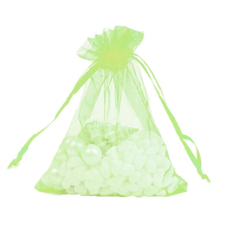 Organza Bag Sheer Bags Jewellery Wedding Candy Packaging Sheer Bags 10*15 cm - Black