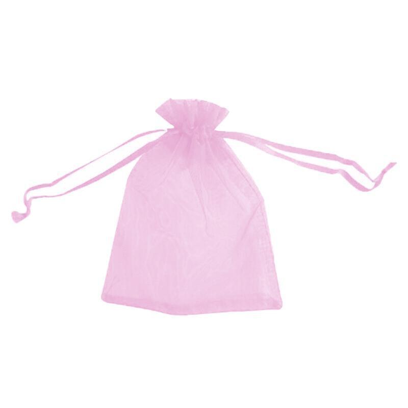 Organza Bag Sheer Bags Jewellery Wedding Candy Packaging Sheer Bags 10*15 cm - Black