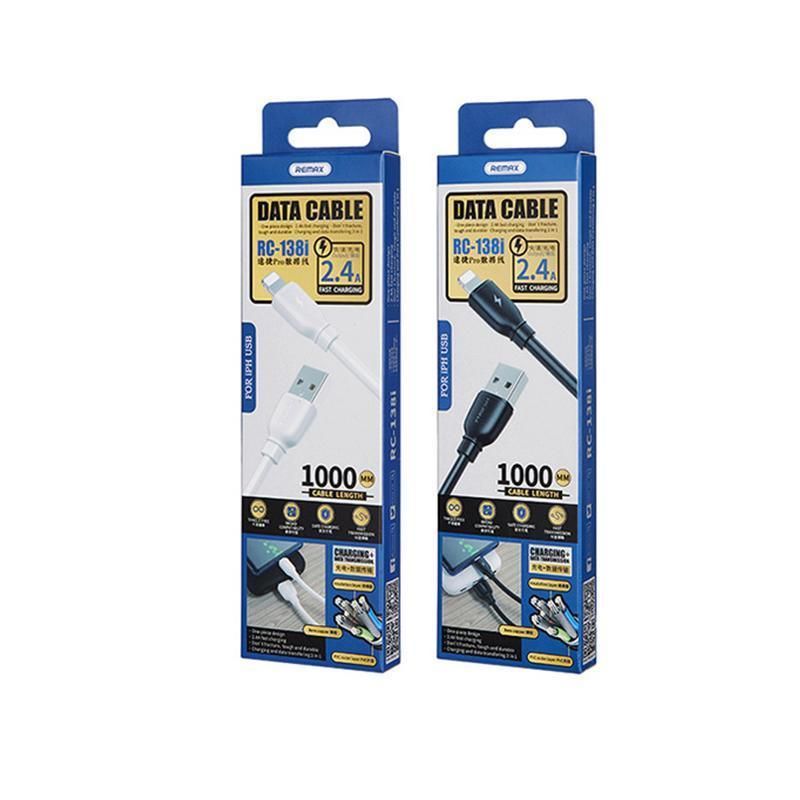 2.4A USB Fast Charger Phone Cable Data Cord For iPhone14 13 12 11Pro Max XR iPad - Black