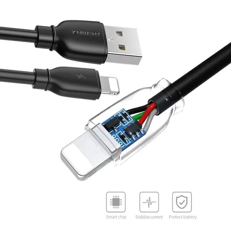 2.4A USB Fast Charger Phone Cable Data Cord For iPhone14 13 12 11Pro Max XR iPad - White