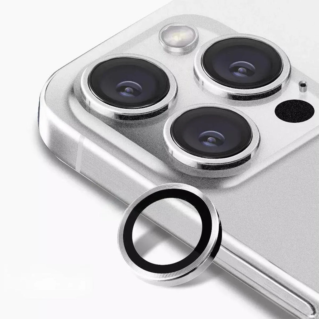For iPhone 14/14 Plus Metal Camera Lens Glass Screen Protector - Rainbow